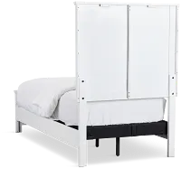 Seabrook White Panel Bed