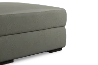 Edgewater Delray Pewter Ottoman