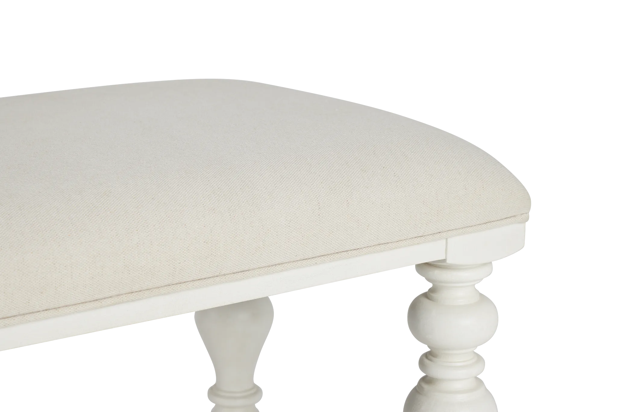 Savannah Ivory 58" Bench