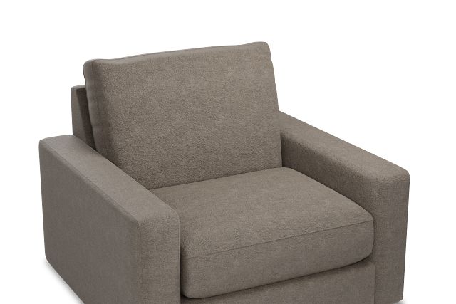 Edgewater Elite Brown Swivel Chair