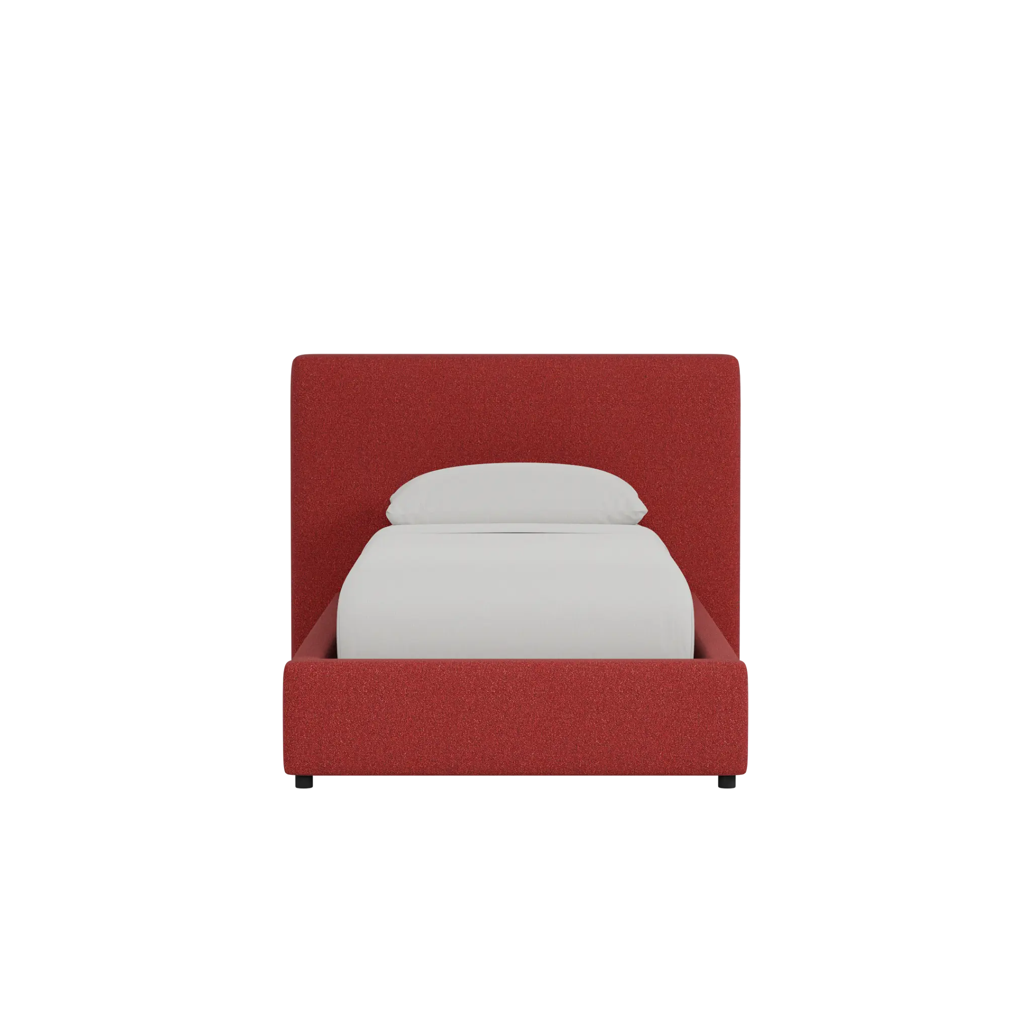 Grayton Elite Red 44" Upholstered Platform Bed Grayton Elite Red 44" Upholstered Platform Bed