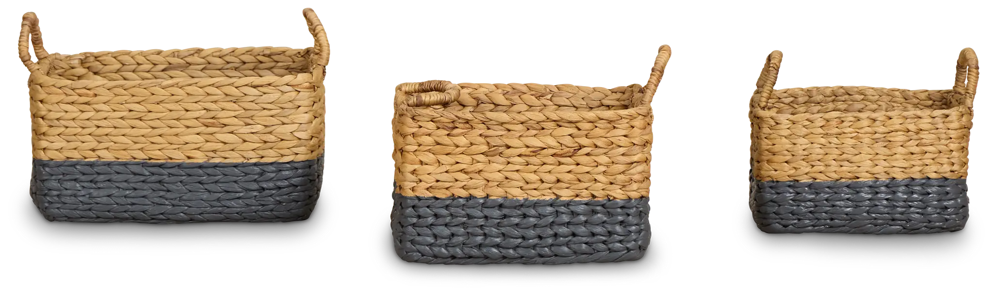 Bonnie Set Of 3 Brown Basket Bonnie Set Of 3 Brown Basket