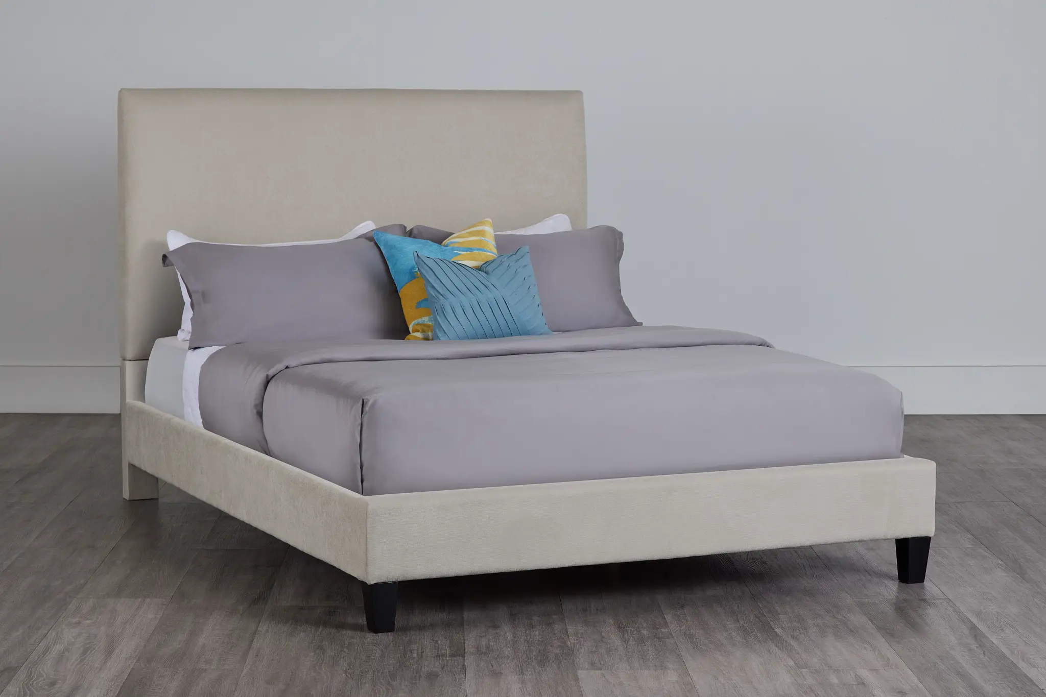 Lucy Taupe Uph Platform Bed Lucy Taupe Uph Platform Bed