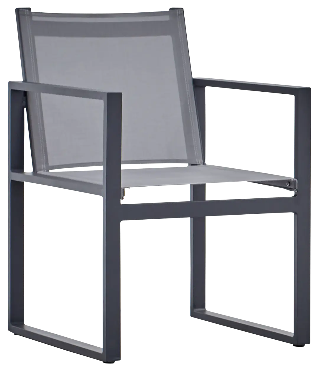 Linear2 Dark Gray Sling Arm Chair Linear2 Dark Gray Sling Arm Chair