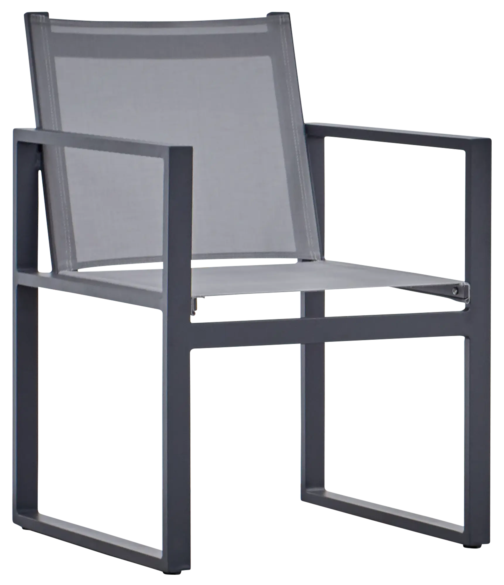Linear2 Dark Gray Sling Arm Chair Linear2 Dark Gray Sling Arm Chair