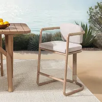 Christy Light Tone Uph 24" Barstool