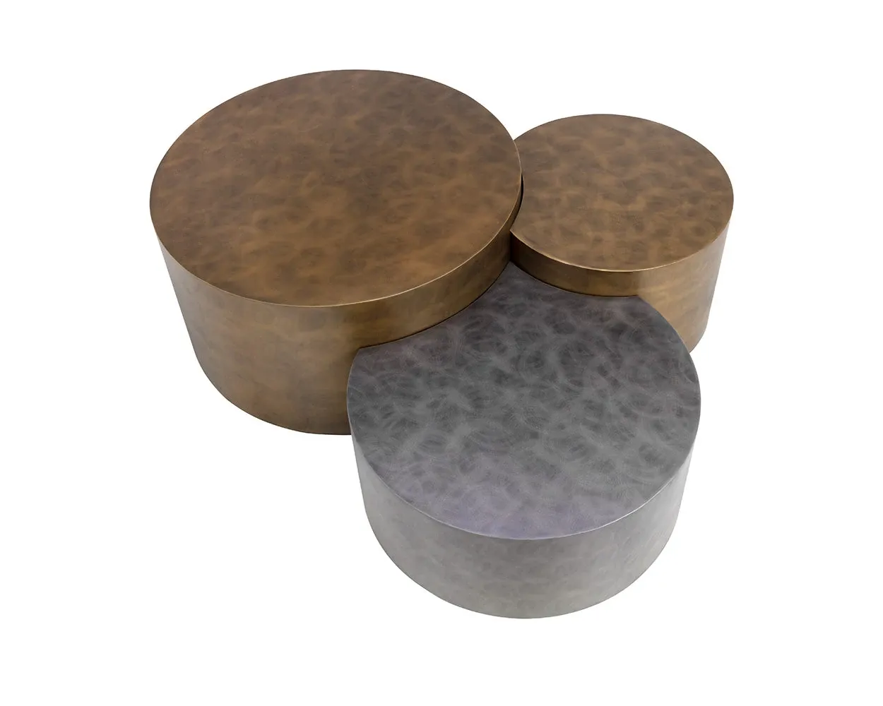 Leila Dark Gray Medium Nesting Coffee Table