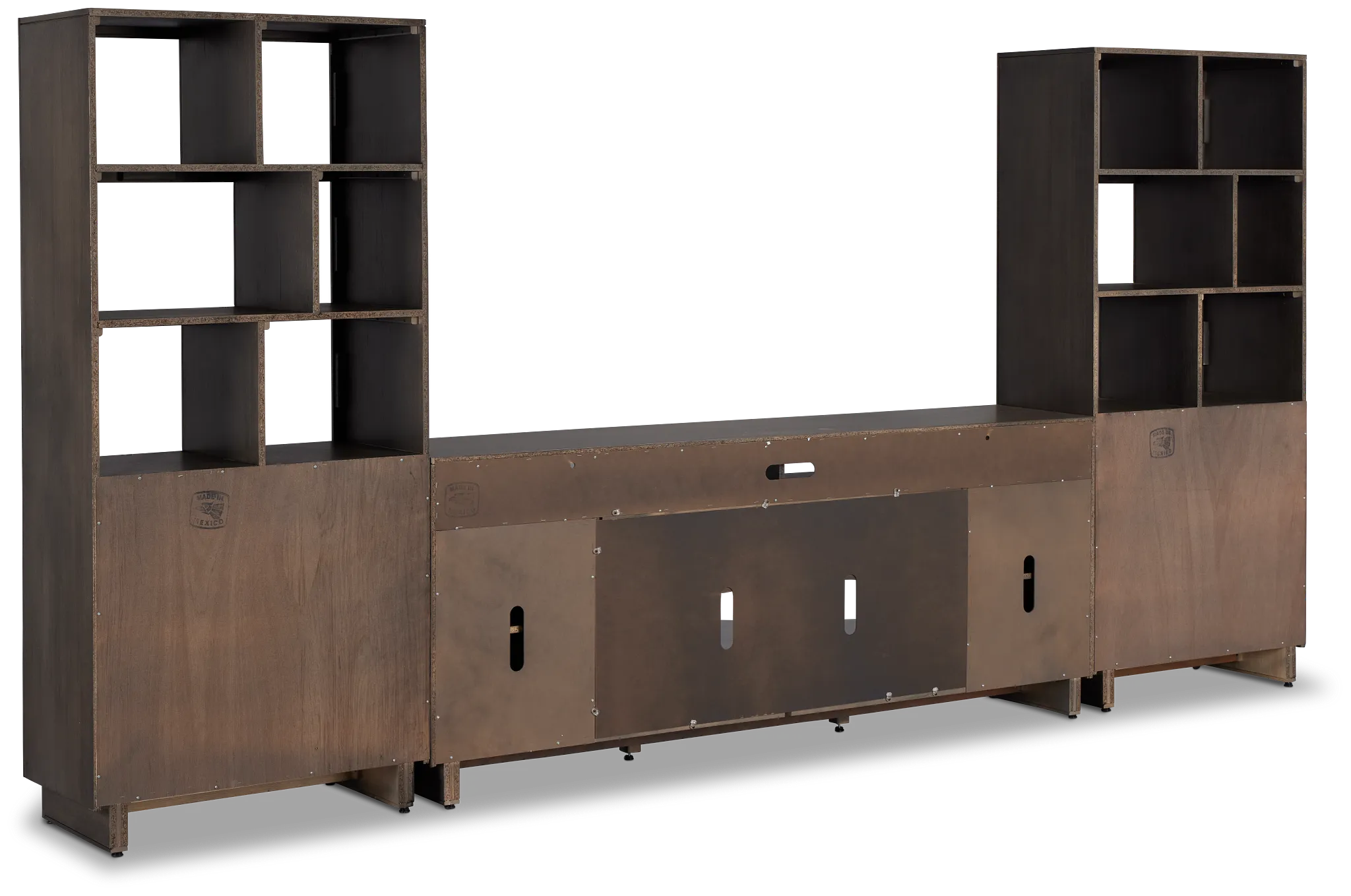 Richmond Gray 80" Open Pier Entertainment Wall