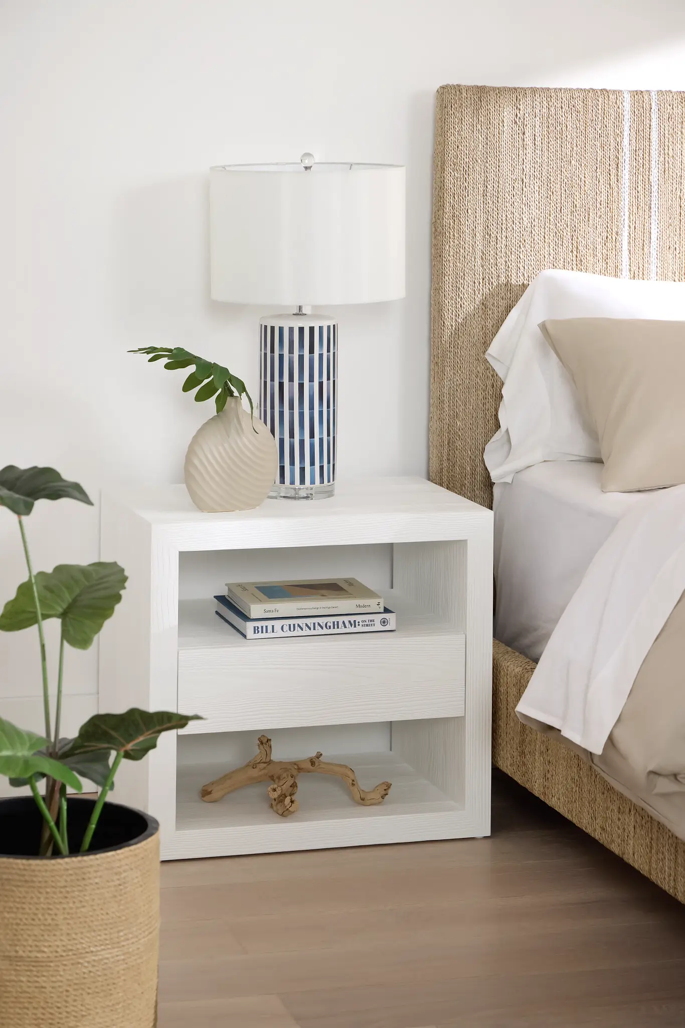 Nantucket White Pine Open Nightstand Nantucket White Pine Open Nightstand