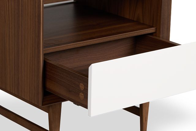 Flynn Mid Tone Square End Table