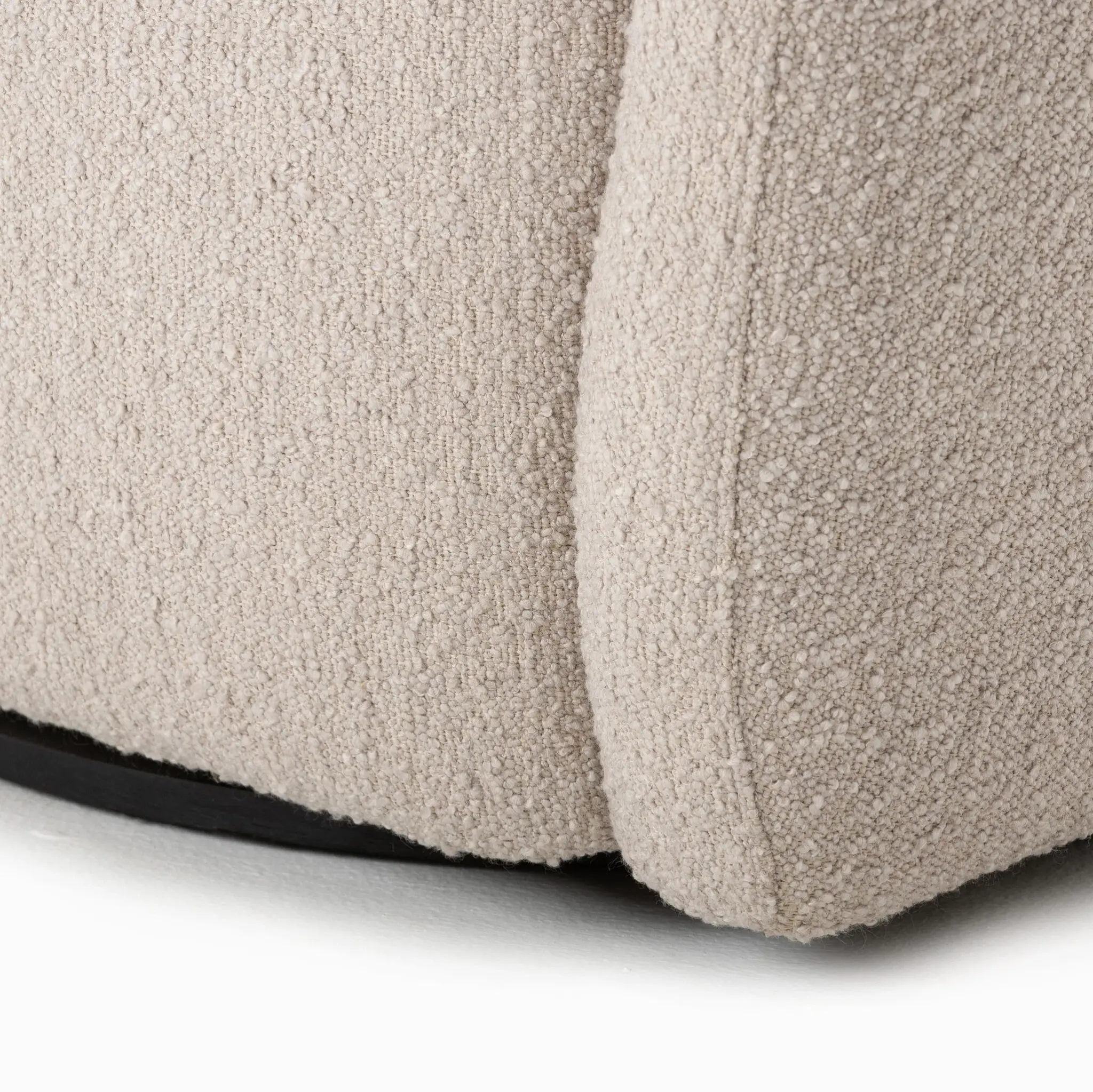 Lenin Light Beige Fabric Swivel Accent Chair Lenin Light Beige Fabric Swivel Accent Chair