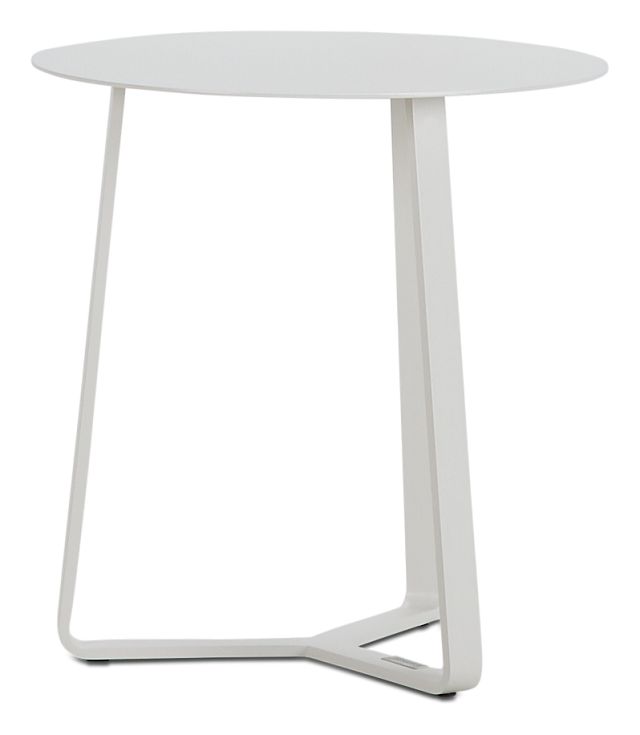 Ibiza White Round End Table