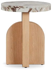 Malibu Light Tone Nightstand