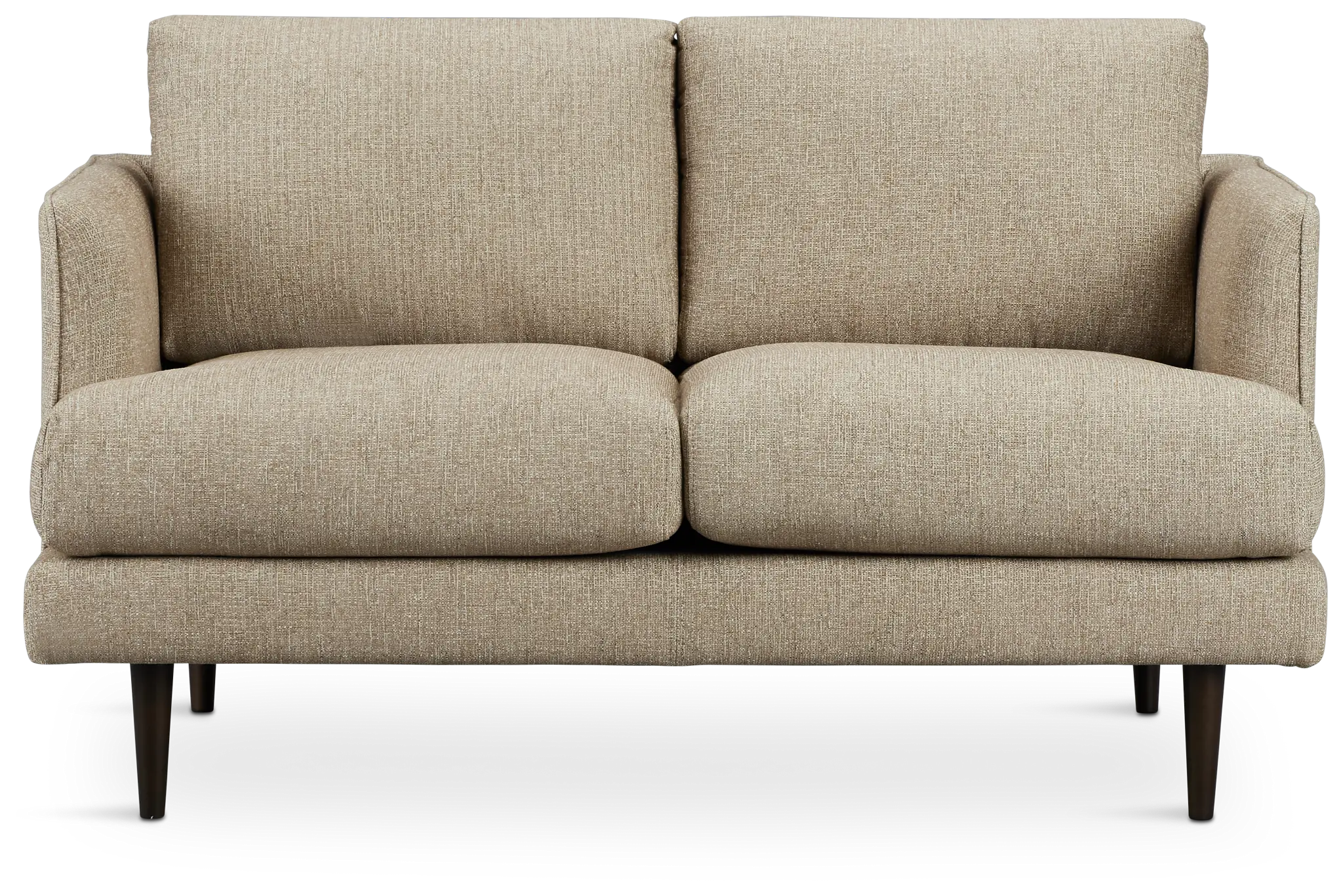 Easton Brown Fabric Loveseat Easton Brown Fabric Loveseat