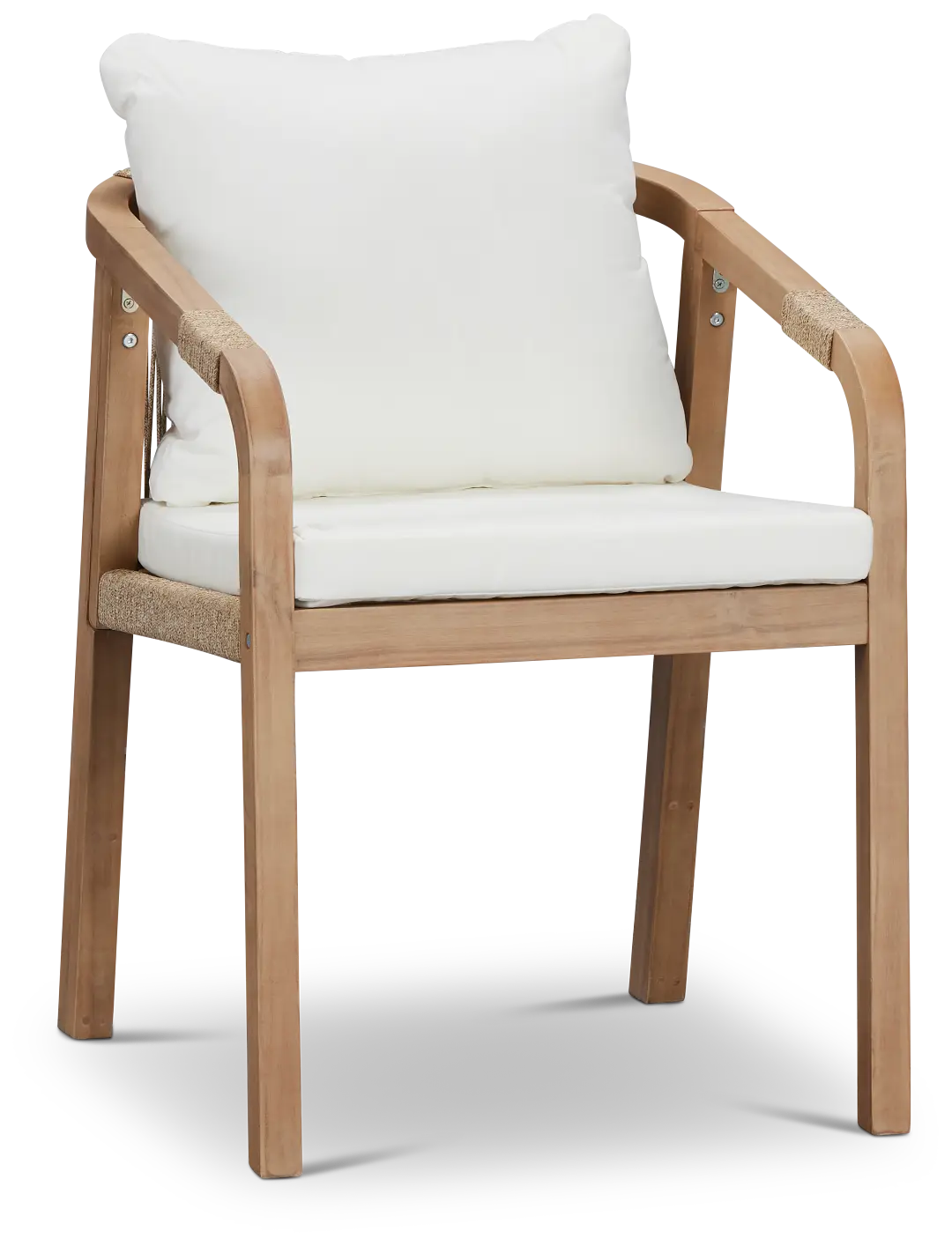 Laguna White Cushioned Arm Chair Laguna White Cushioned Arm Chair