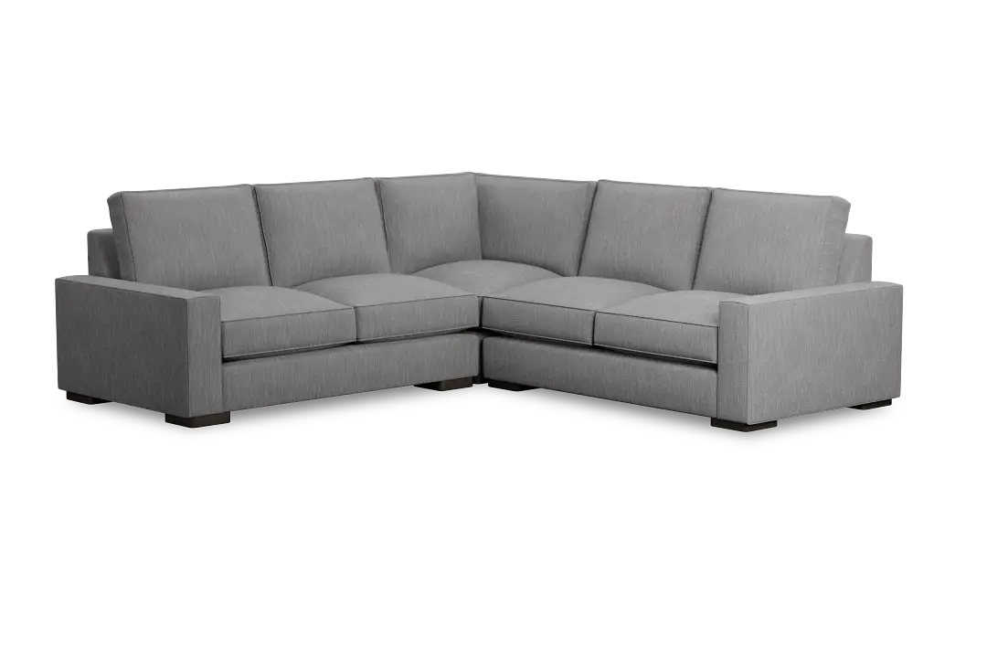 Edgewater Revenue Gray Small Two-arm Sectional Edgewater Revenue Gray Small Two-arm Sectional