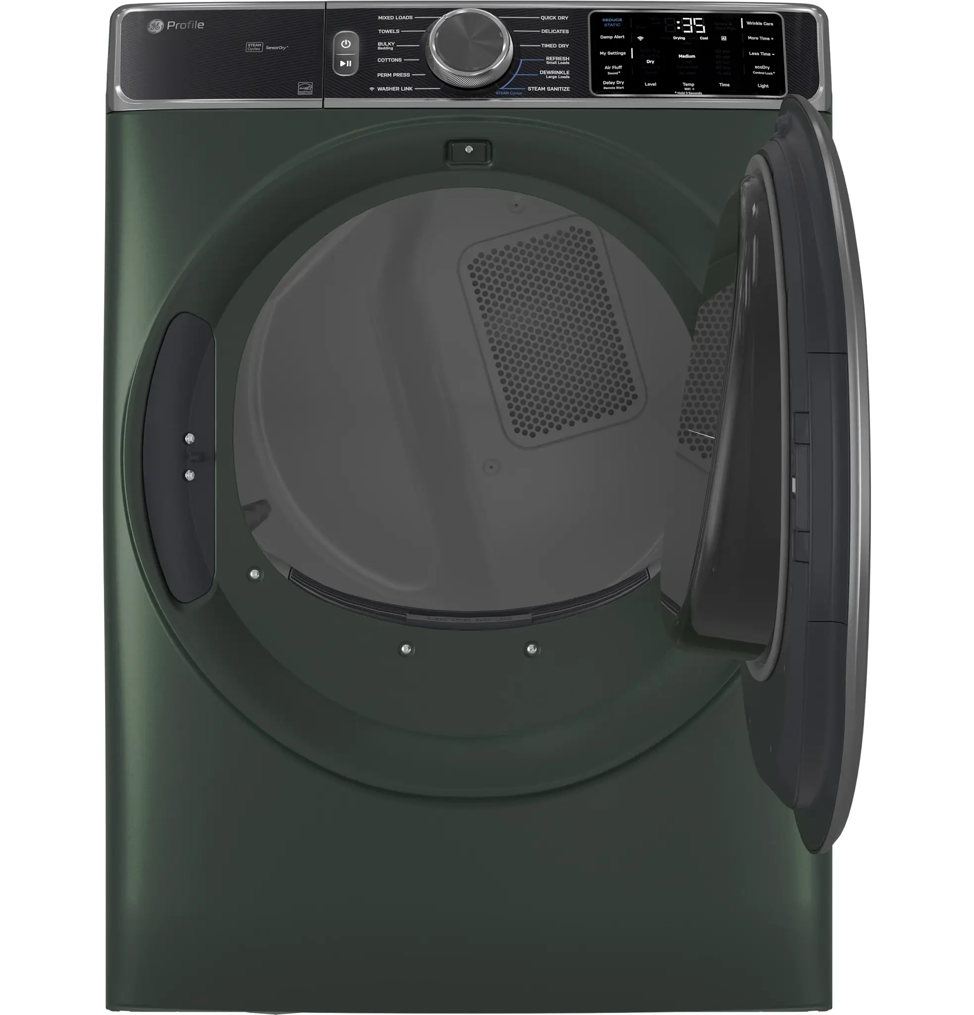 Ge Profile 95 Series Green Front Load Electric Dryer Ge Profile 95 Series Green Front Load Electric Dryer