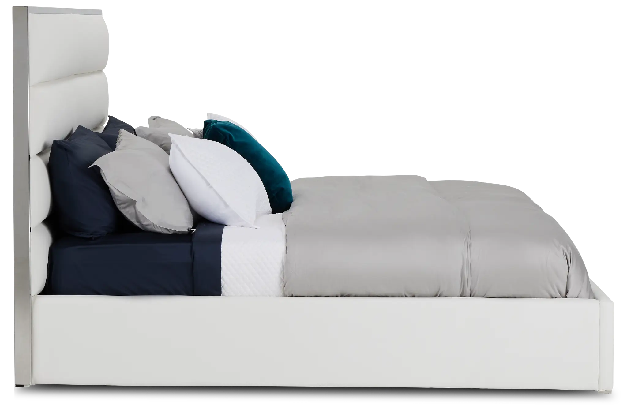 Cortina White Uph Platform Bed Cortina White Uph Platform Bed