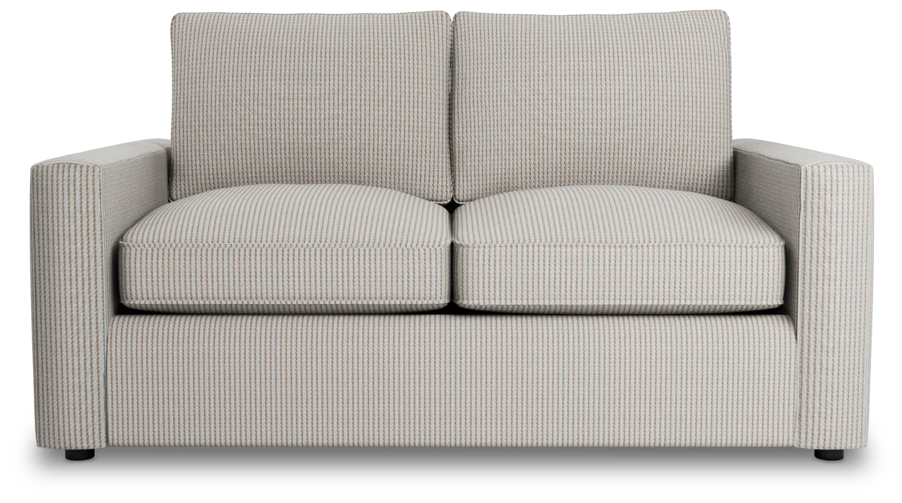Siesta Lucy Light Beige Fabric Loveseat