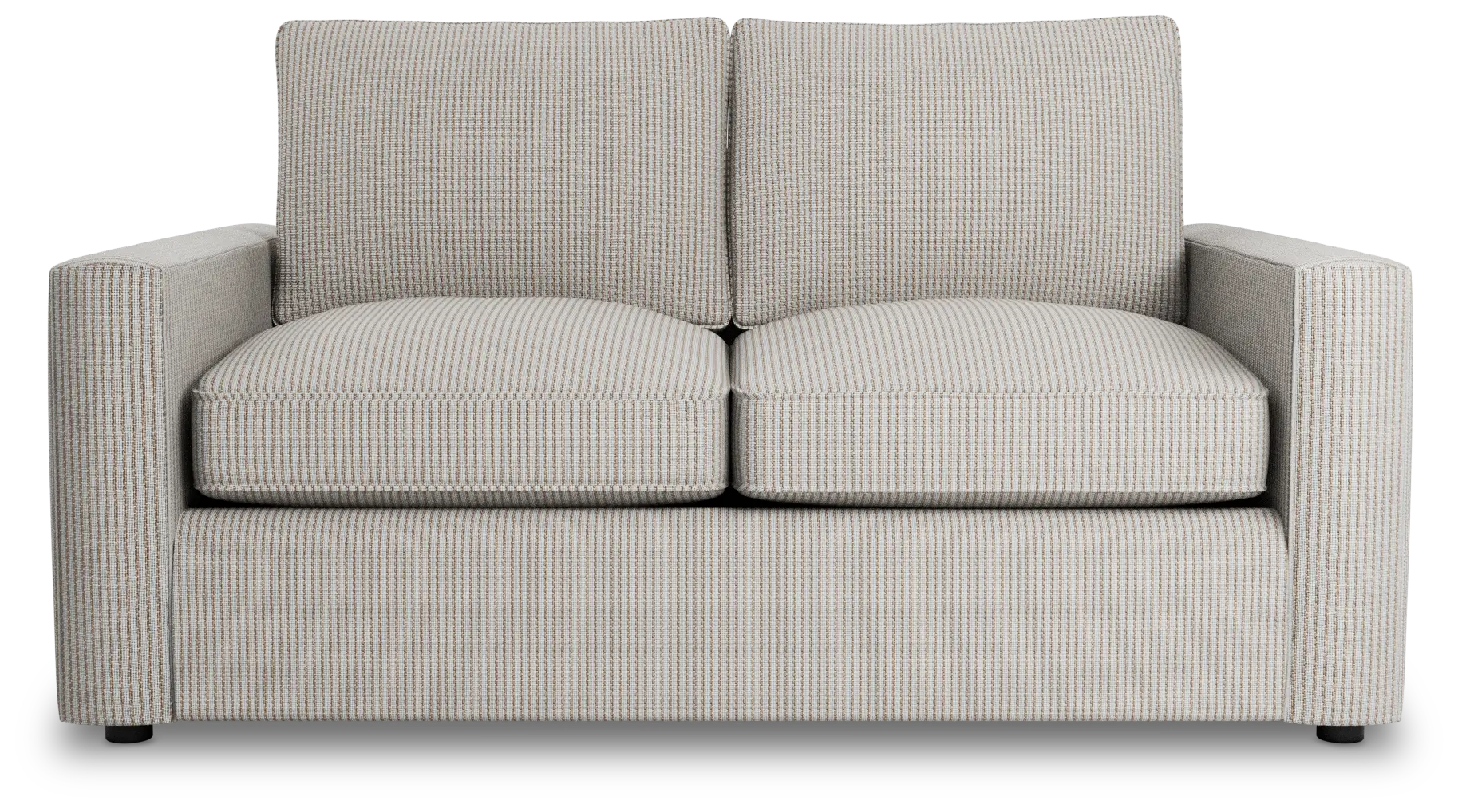 Siesta Lucy Light Beige Fabric Loveseat Siesta Lucy Light Beige Fabric Loveseat