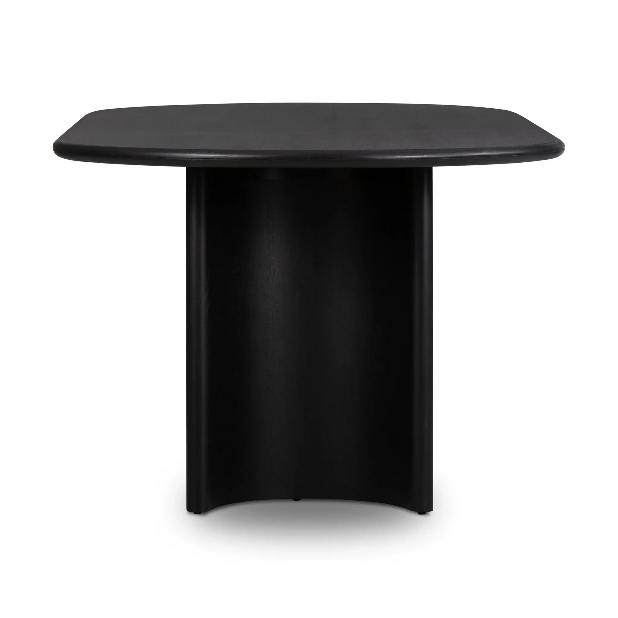 Paloa Black Oval Table