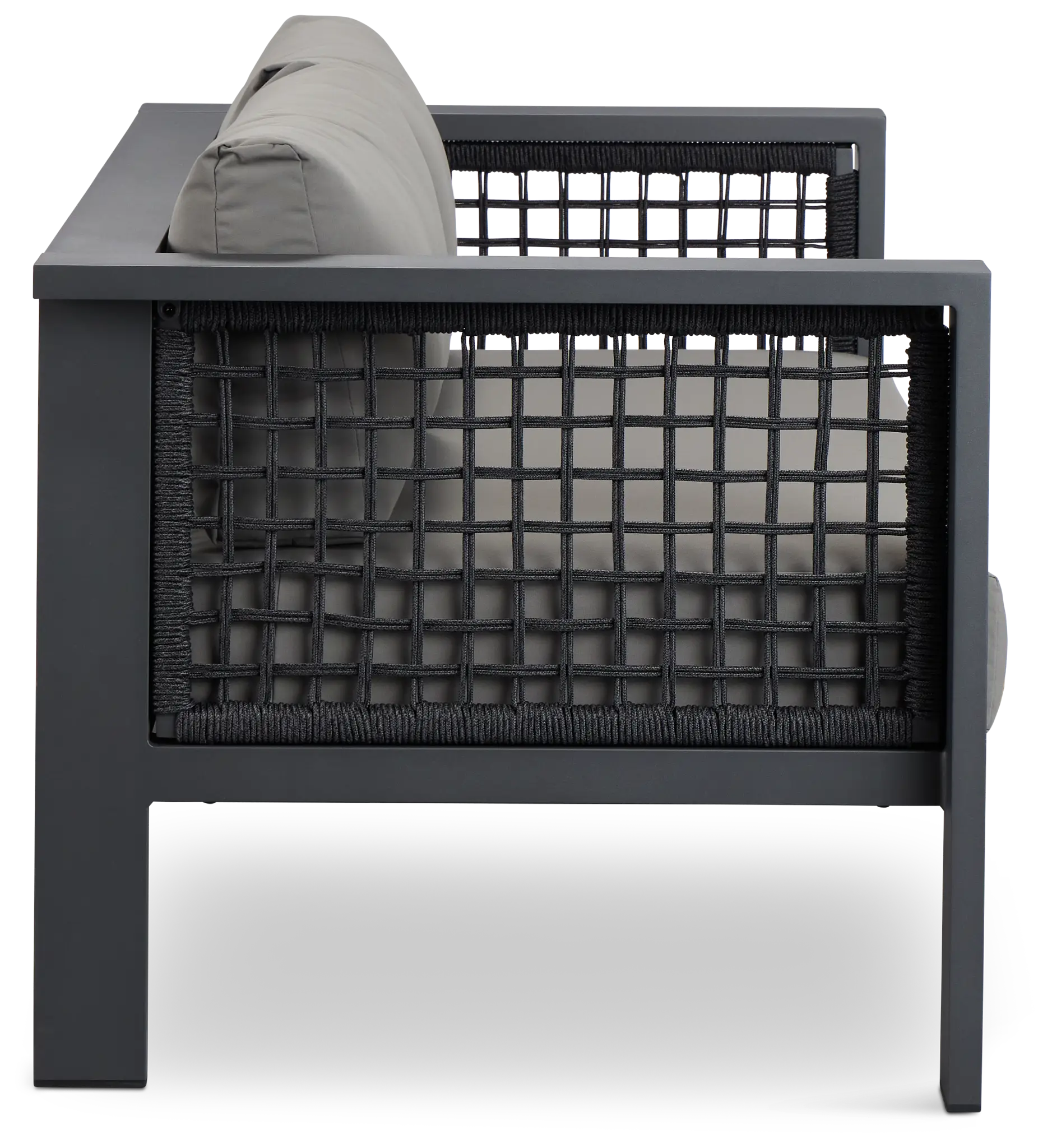 Sunrise Dark Gray Loveseat Sunrise Dark Gray Loveseat