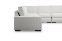 Edgewater Maguire Ivory Large Two-arm Sectional