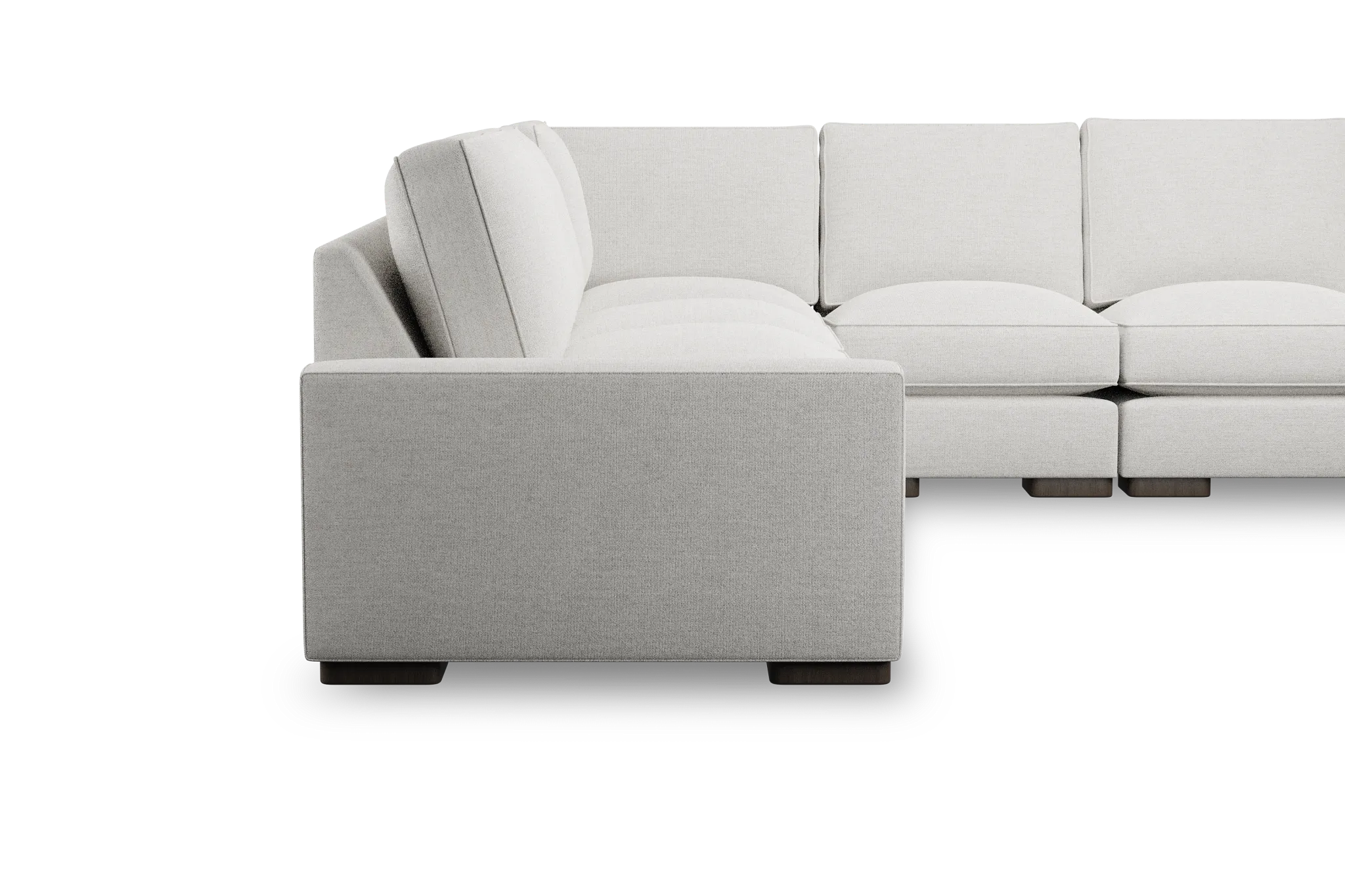 Edgewater Maguire Ivory Large Two-arm Sectional