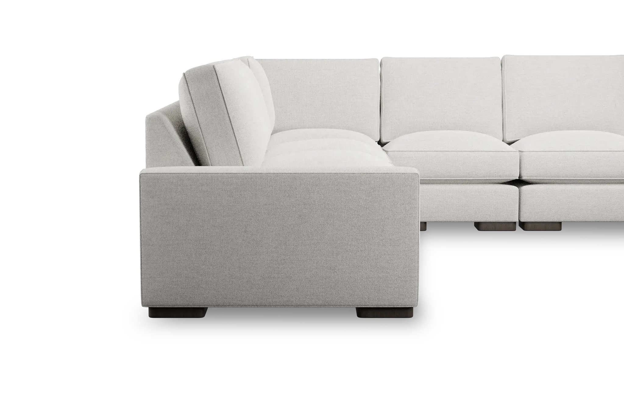 Edgewater Maguire Ivory Large Two-arm Sectional Edgewater Maguire Ivory Large Two-arm Sectional