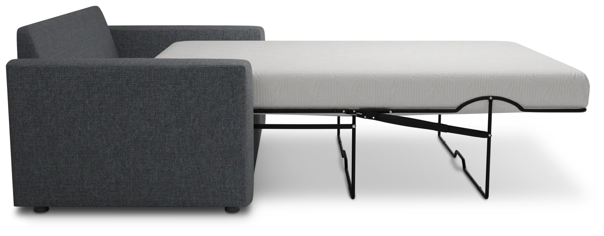 Siesta Elevation Gray Fabric Cooling Memory Foam Sleeper Siesta Elevation Gray Fabric Cooling Memory Foam Sleeper