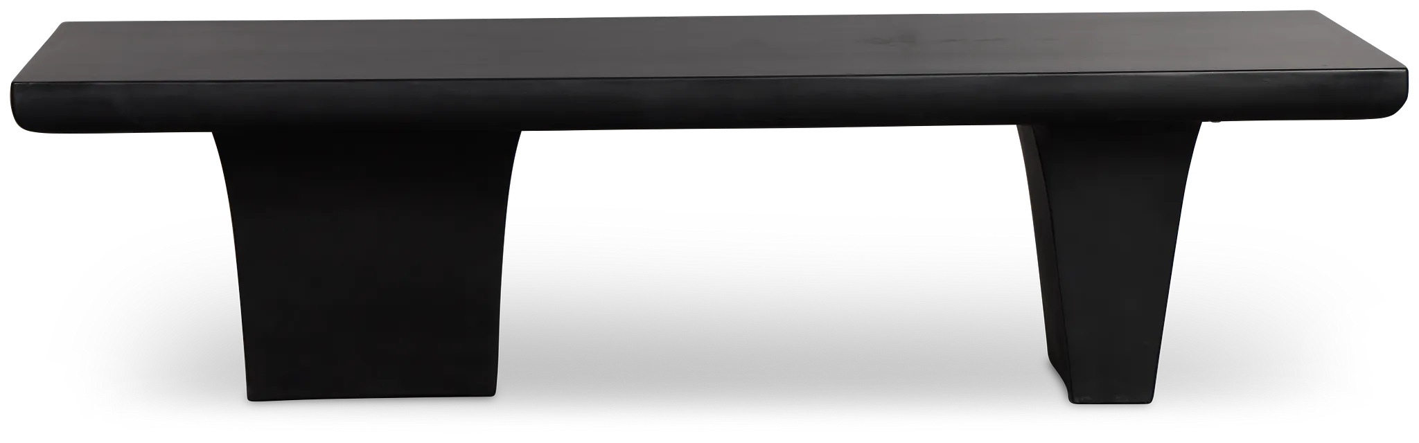 Highland Black Rectangular Coffee Table