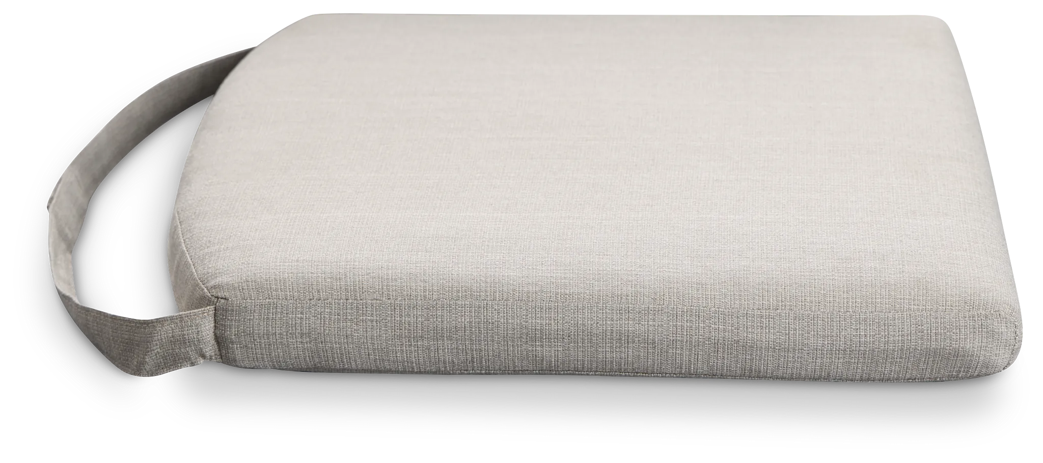 Raleigh Gray Woven Barstool Cushion