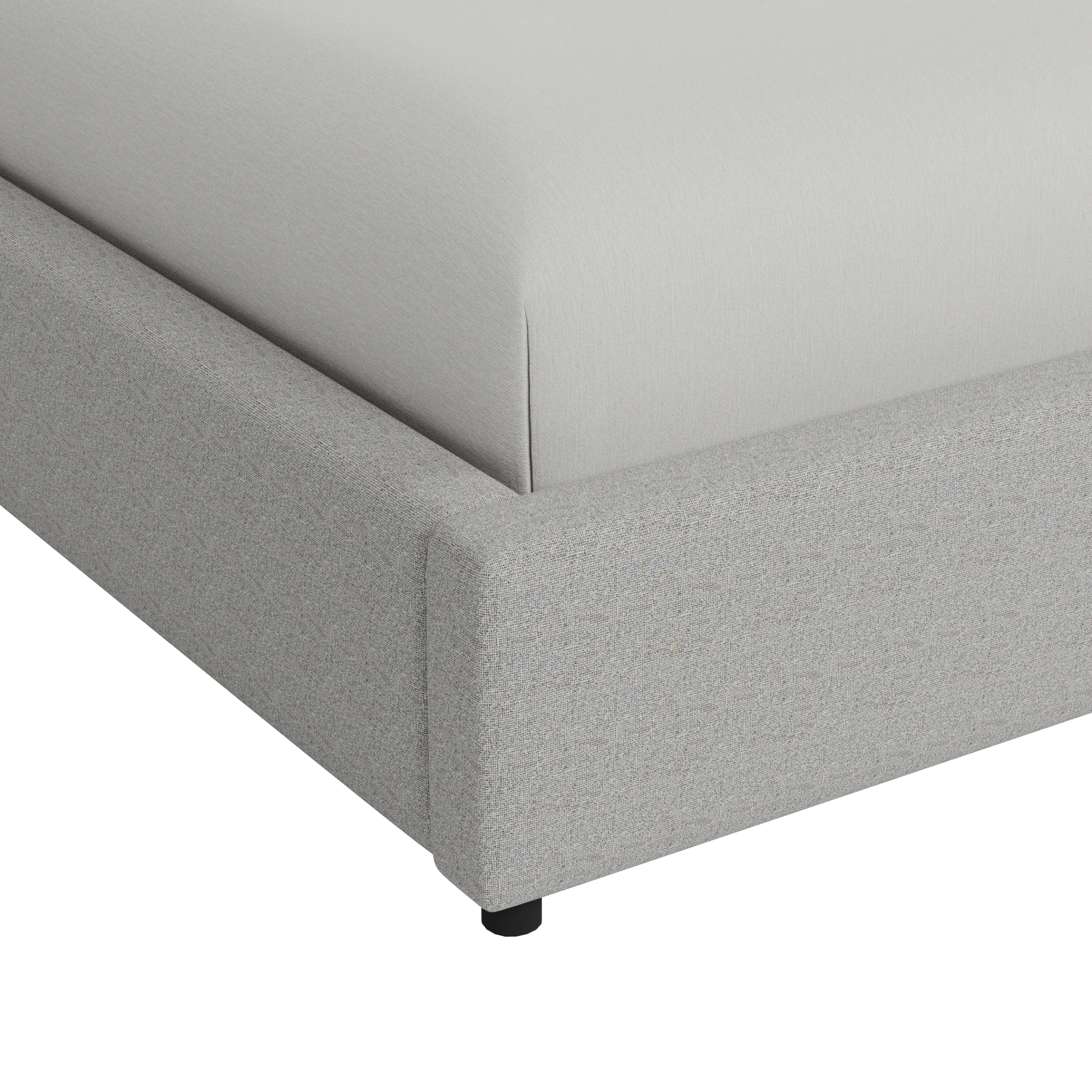 Grayton Natural Beauty 54" Upholstered Platform Bed