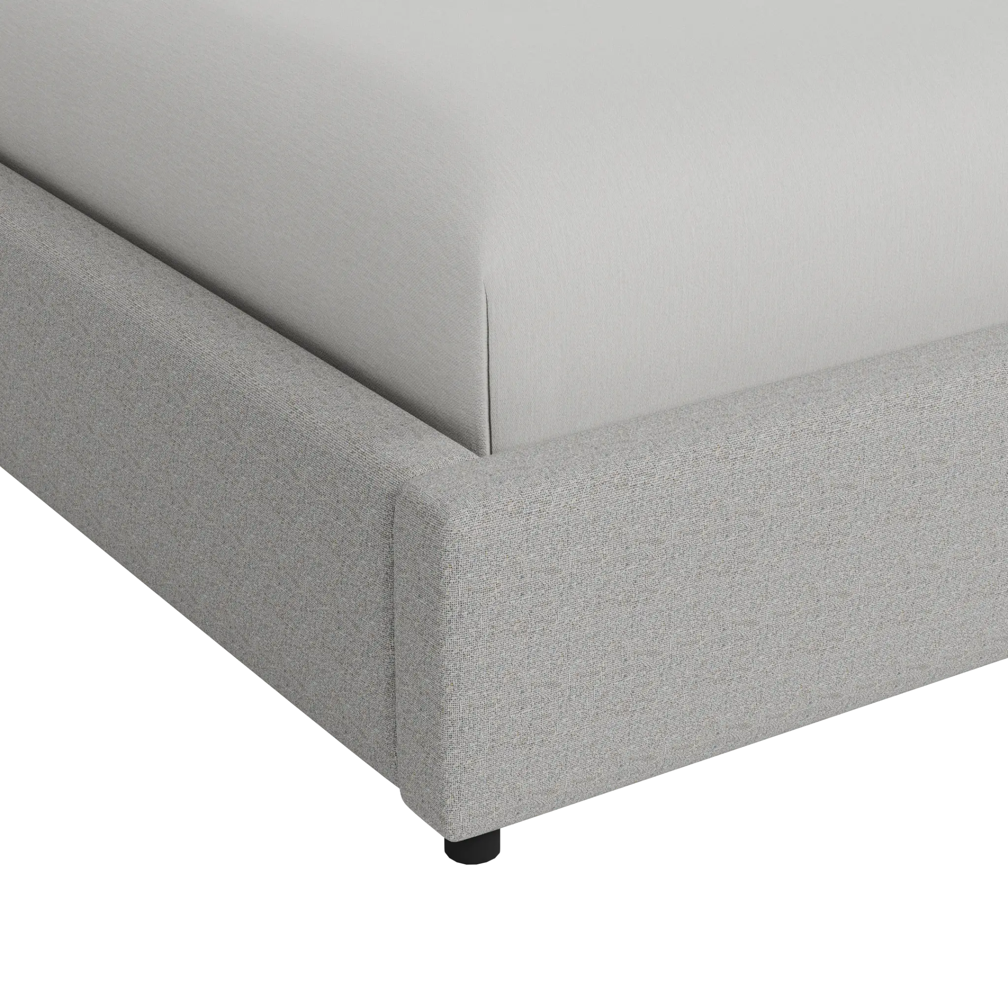 Grayton Natural Beauty 54" Upholstered Platform Bed Grayton Natural Beauty 54" Upholstered Platform Bed