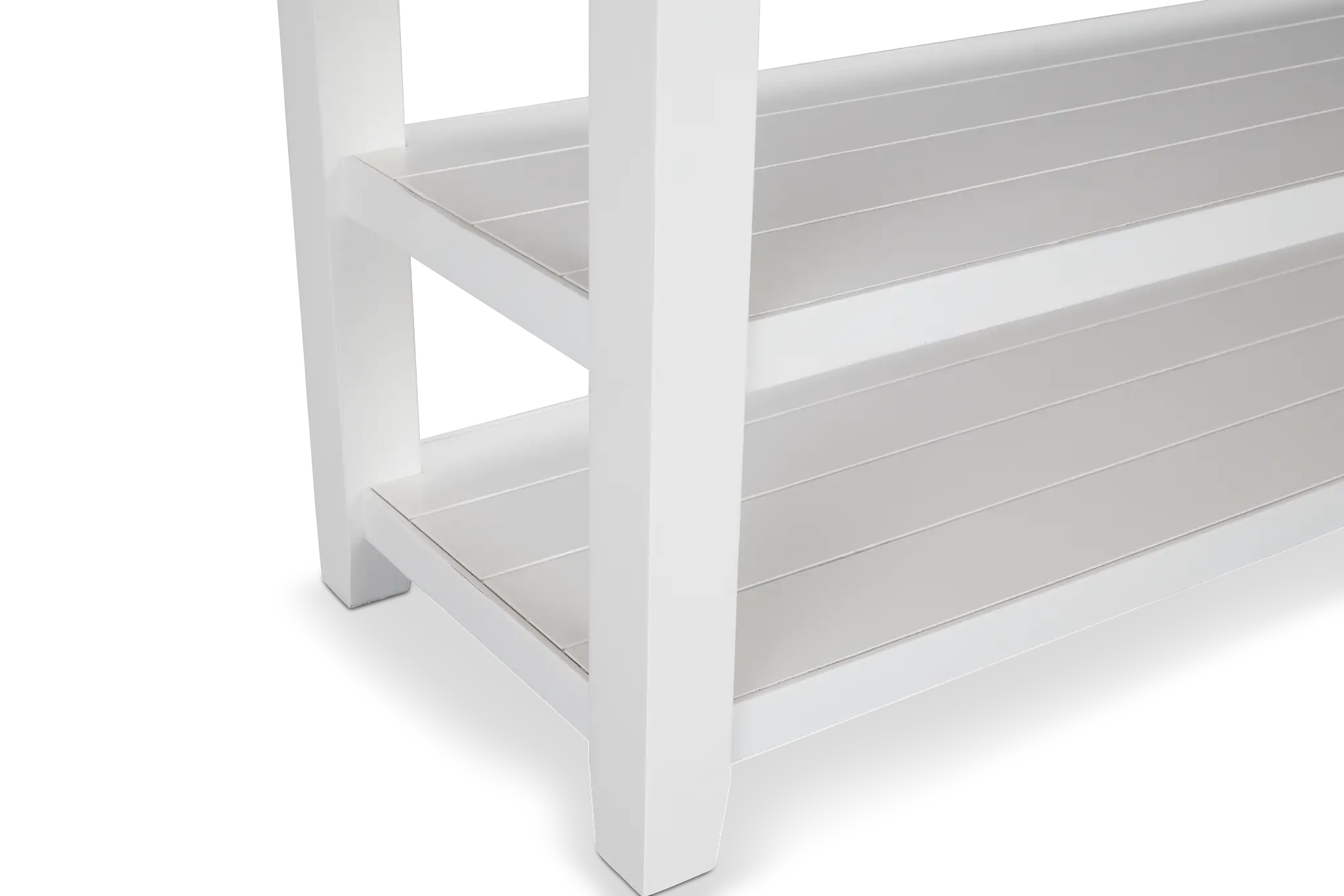 Bismark White Sofa Table Bismark White Sofa Table
