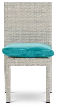 Bahia Dark Teal Side Chair