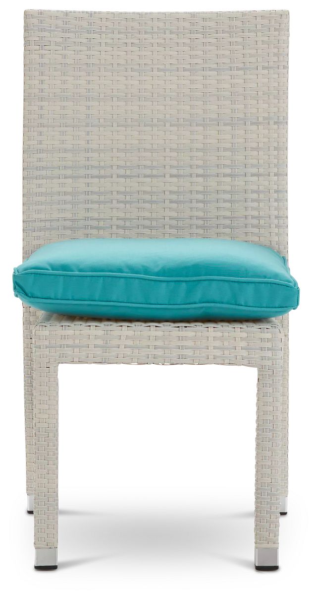 Bahia Dark Teal Side Chair