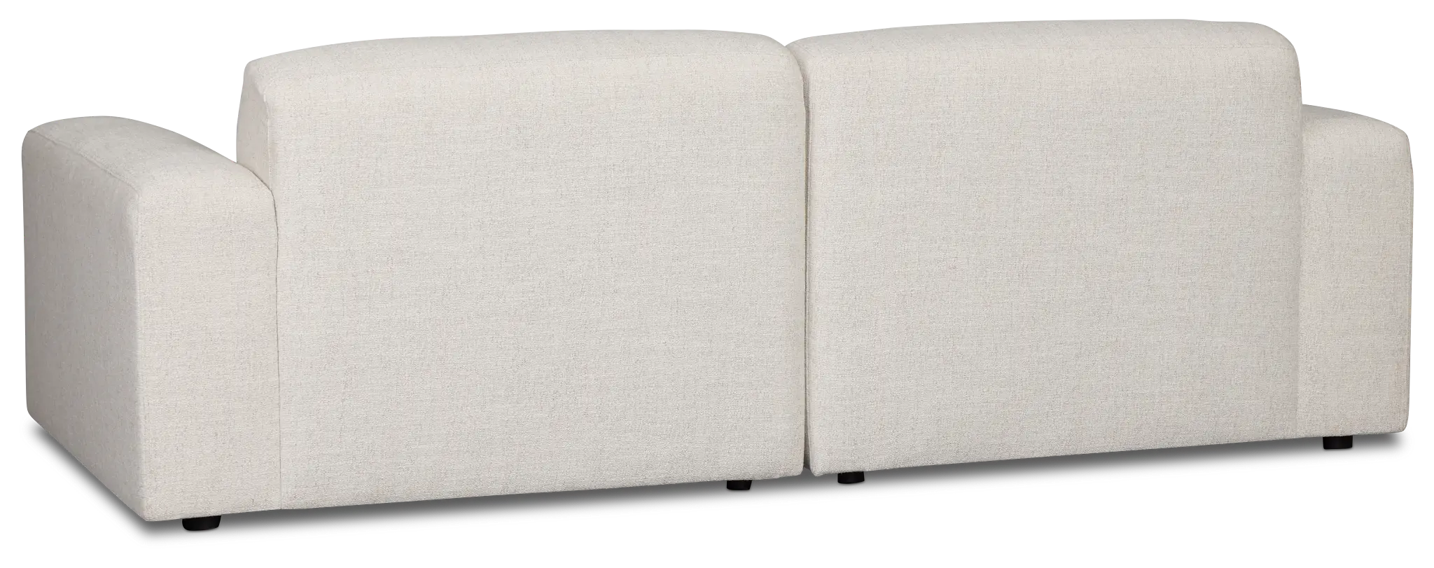 Baylor Light Beige Fabric 2-piece Modular Sofa Baylor Light Beige Fabric 2-piece Modular Sofa