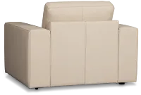 Kellan Ivory Leather Chair