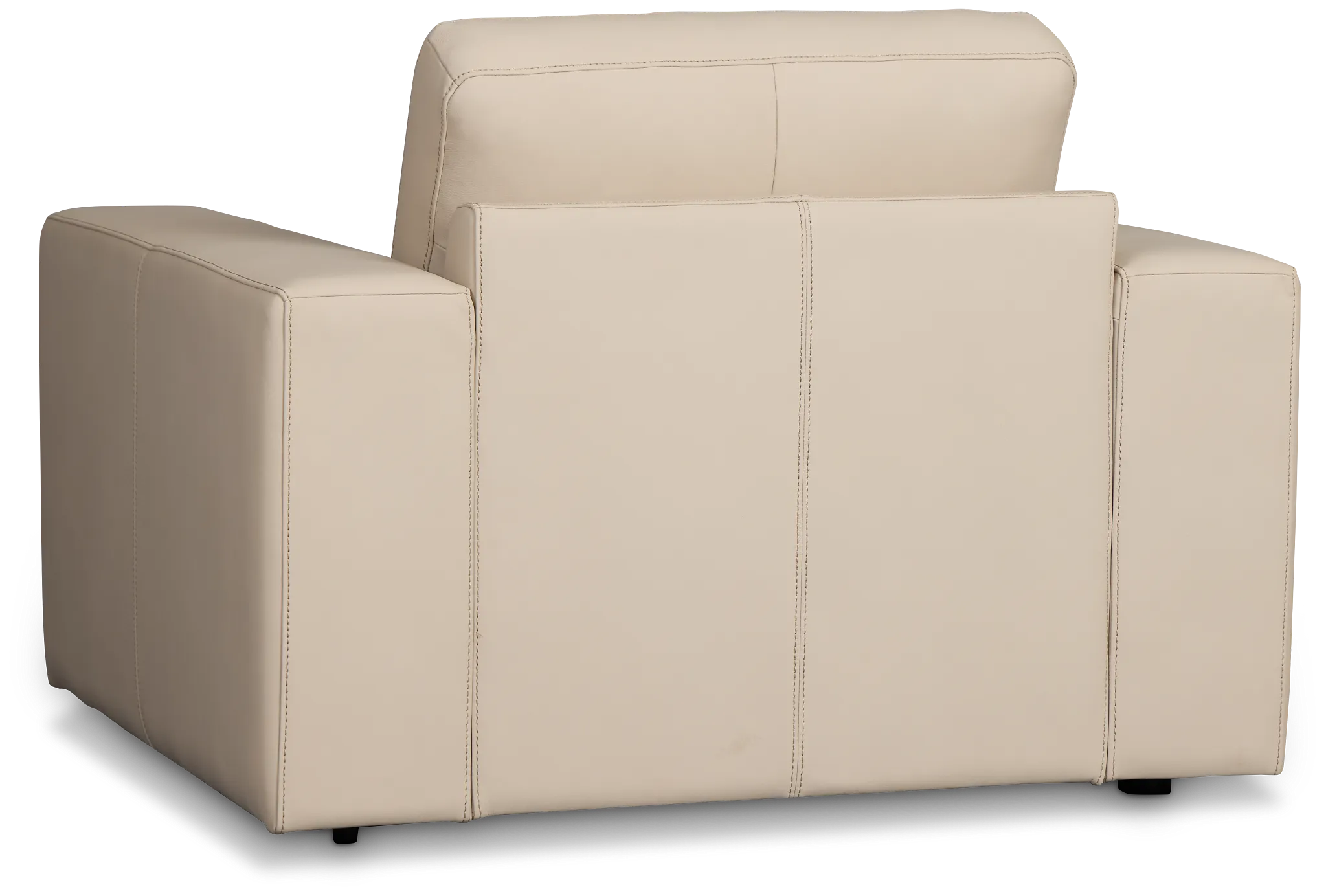 Kellan Ivory Leather Chair