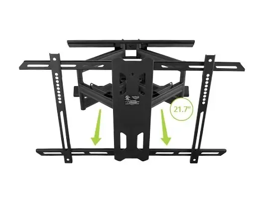 Kanto Pdx650 Mount 37"-75" Black Full Motion Tv Wall Mount Kanto Pdx650 Mount 37"-75" Black Full Motion Tv Wall Mount