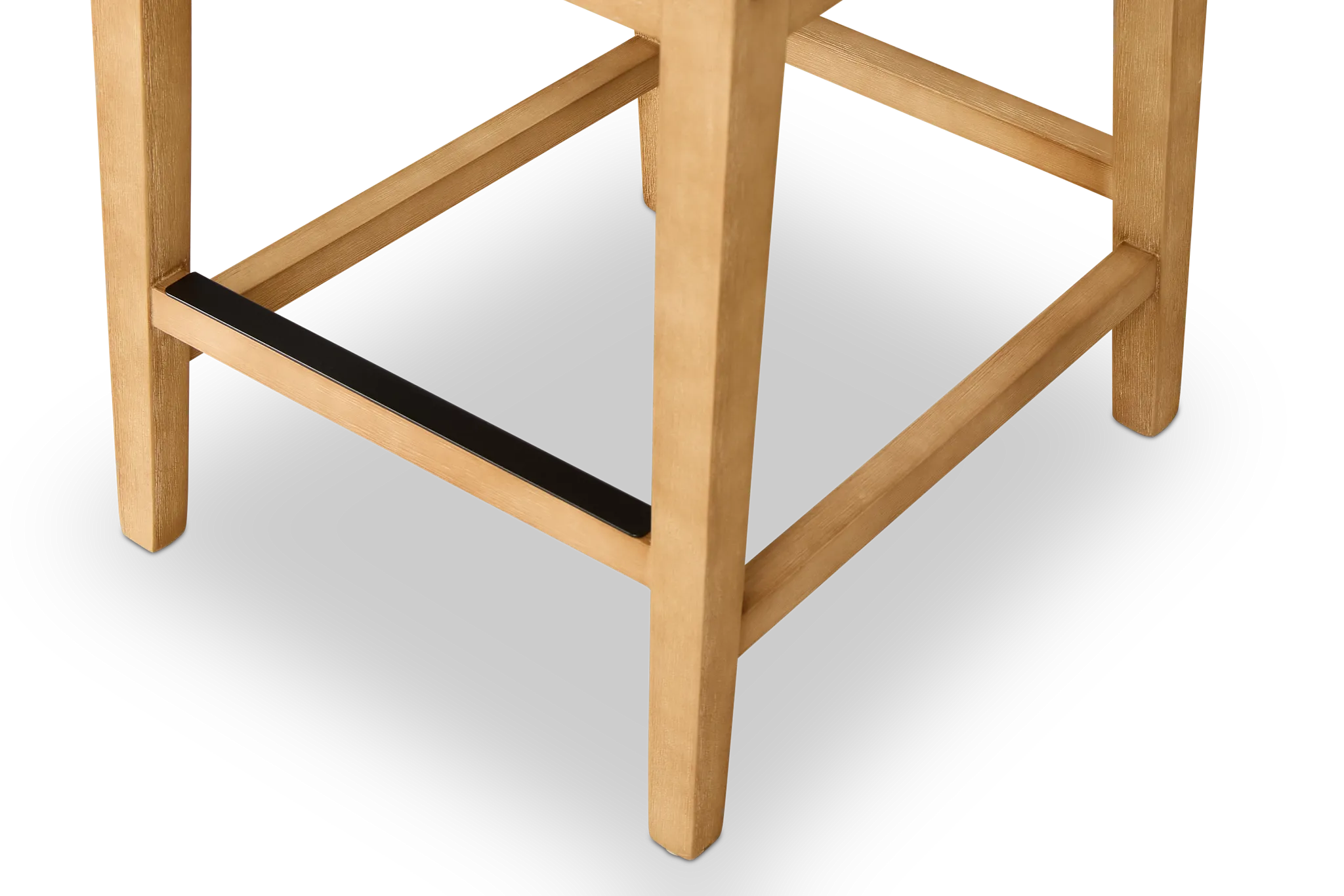 Nixon Gray 24" Upholstered Barstool