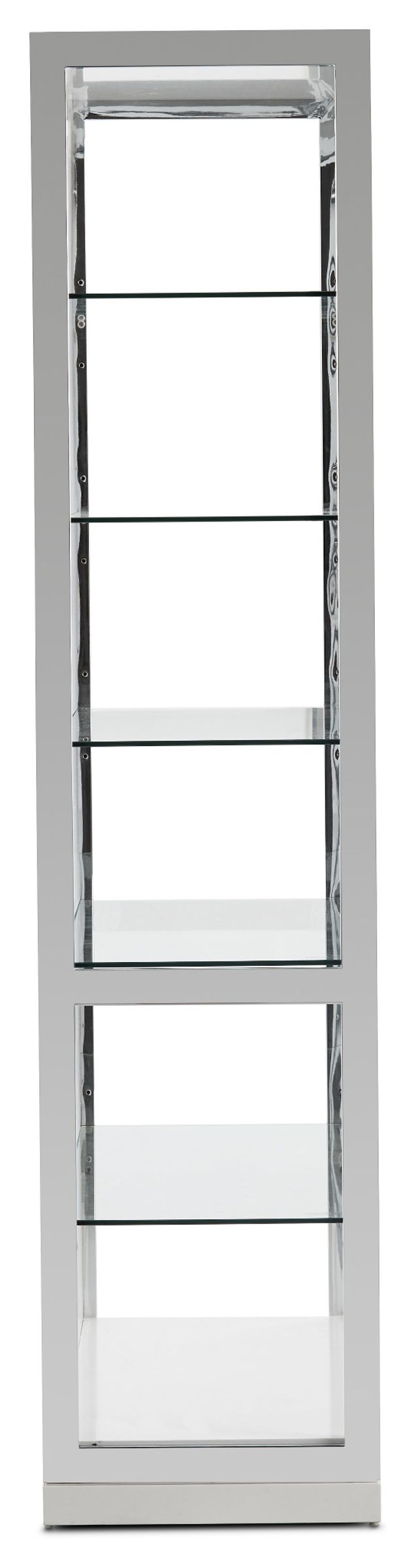 Ocean Drive White Stnl Steel Etagere