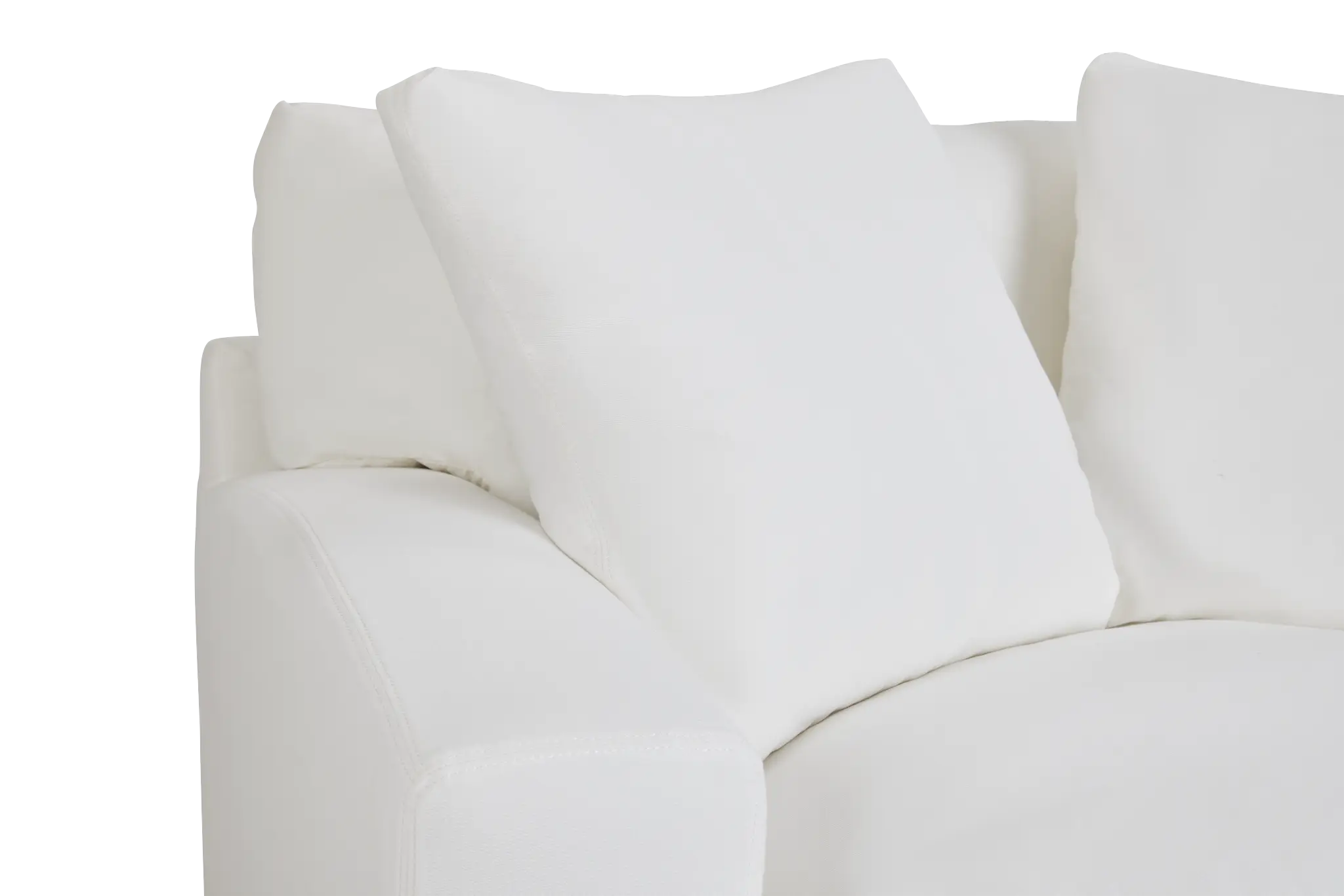 Delilah White Fabric Chair Delilah White Fabric Chair