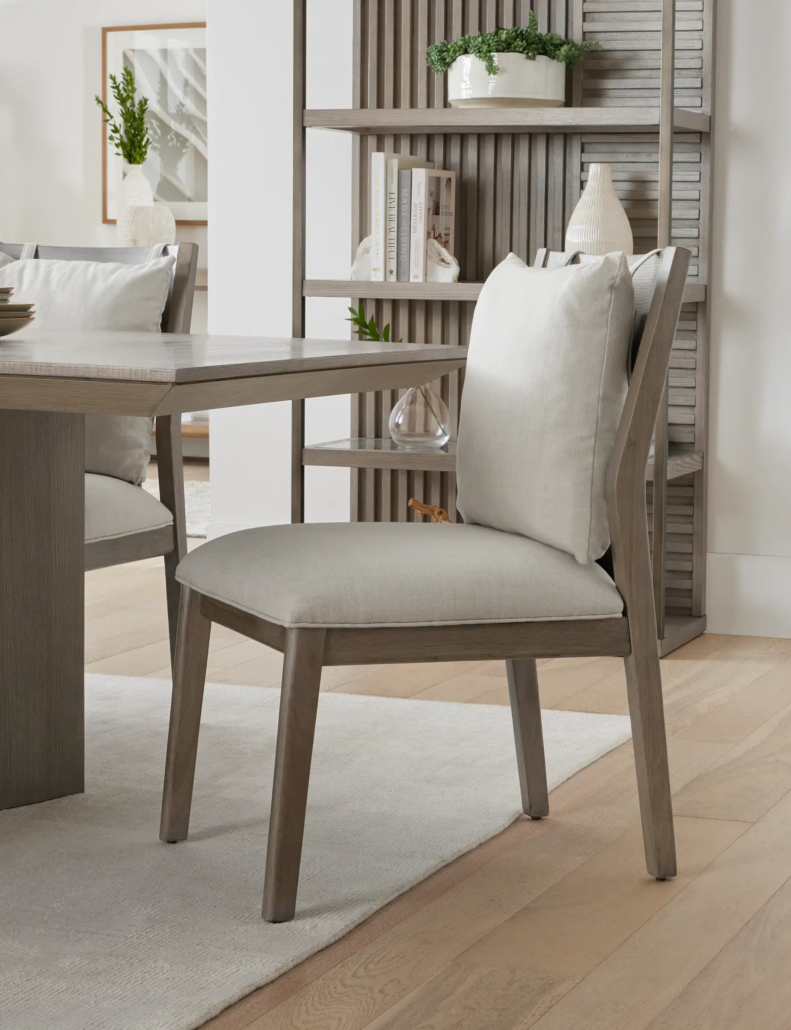 Pasadena Light Beige Upholstered Side Chair Pasadena Light Beige Upholstered Side Chair