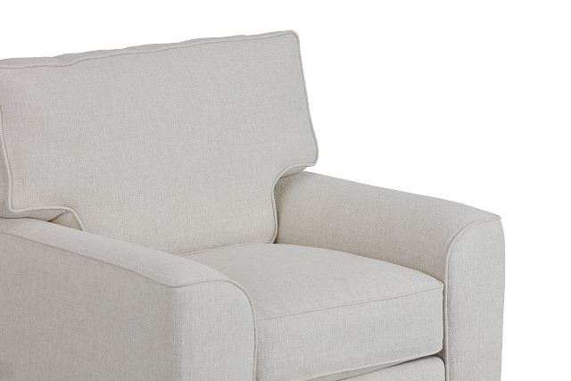 Austin White Fabric Chair (2)