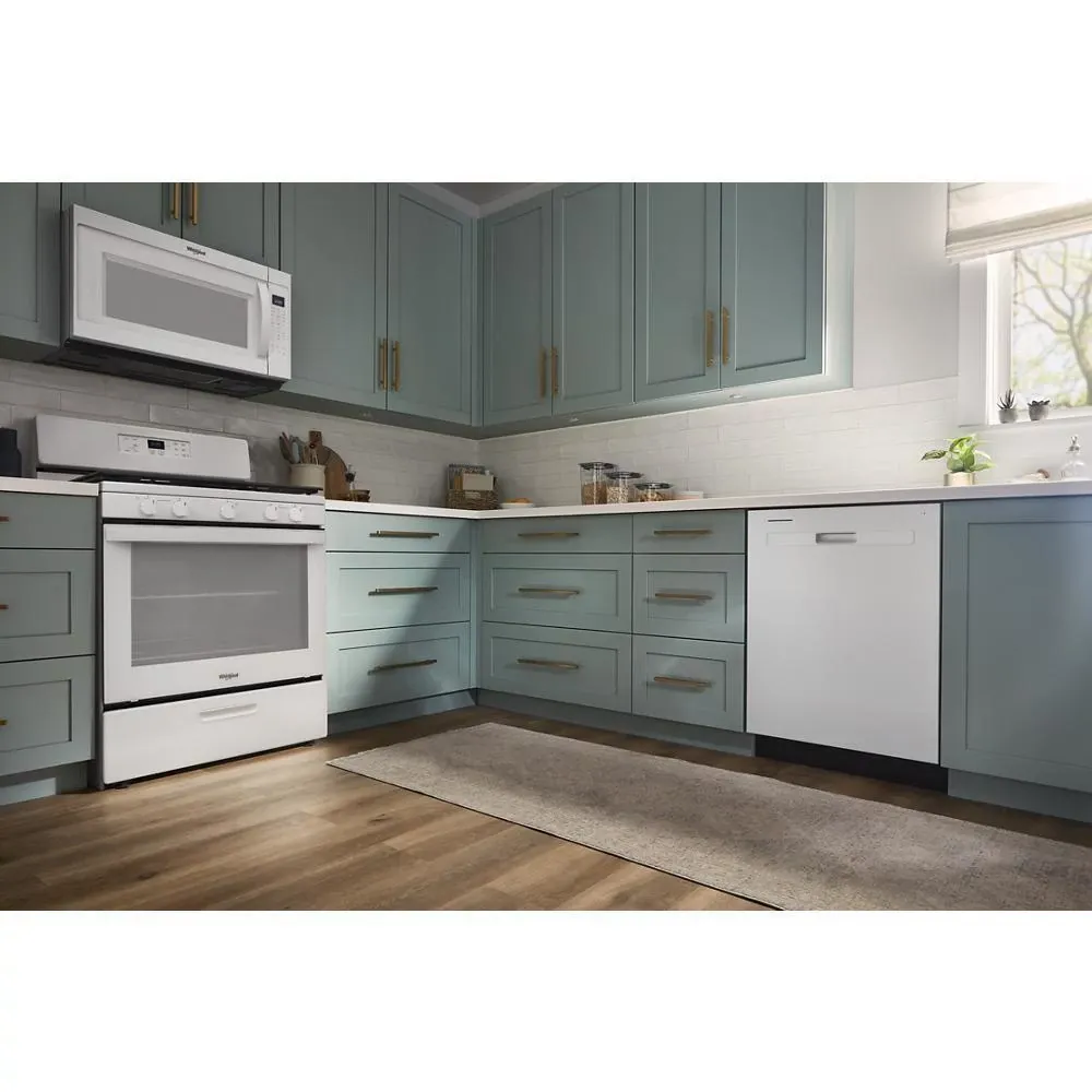 Whirlpool 540ham Series White Built In Dishwasher