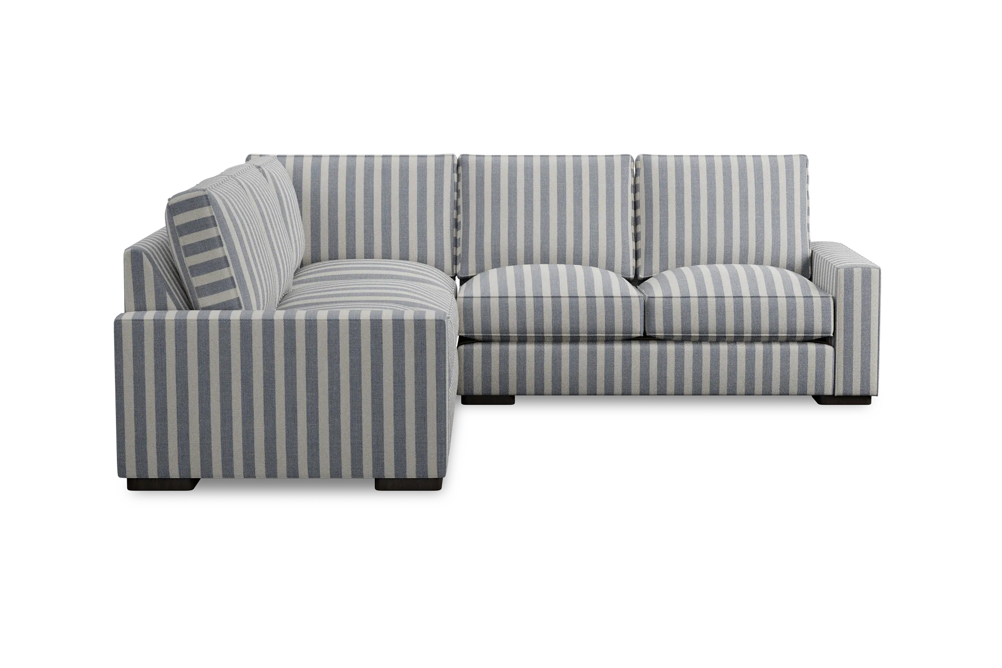 Edgewater Sea Lane Dark Blue Small Two-arm Sectional