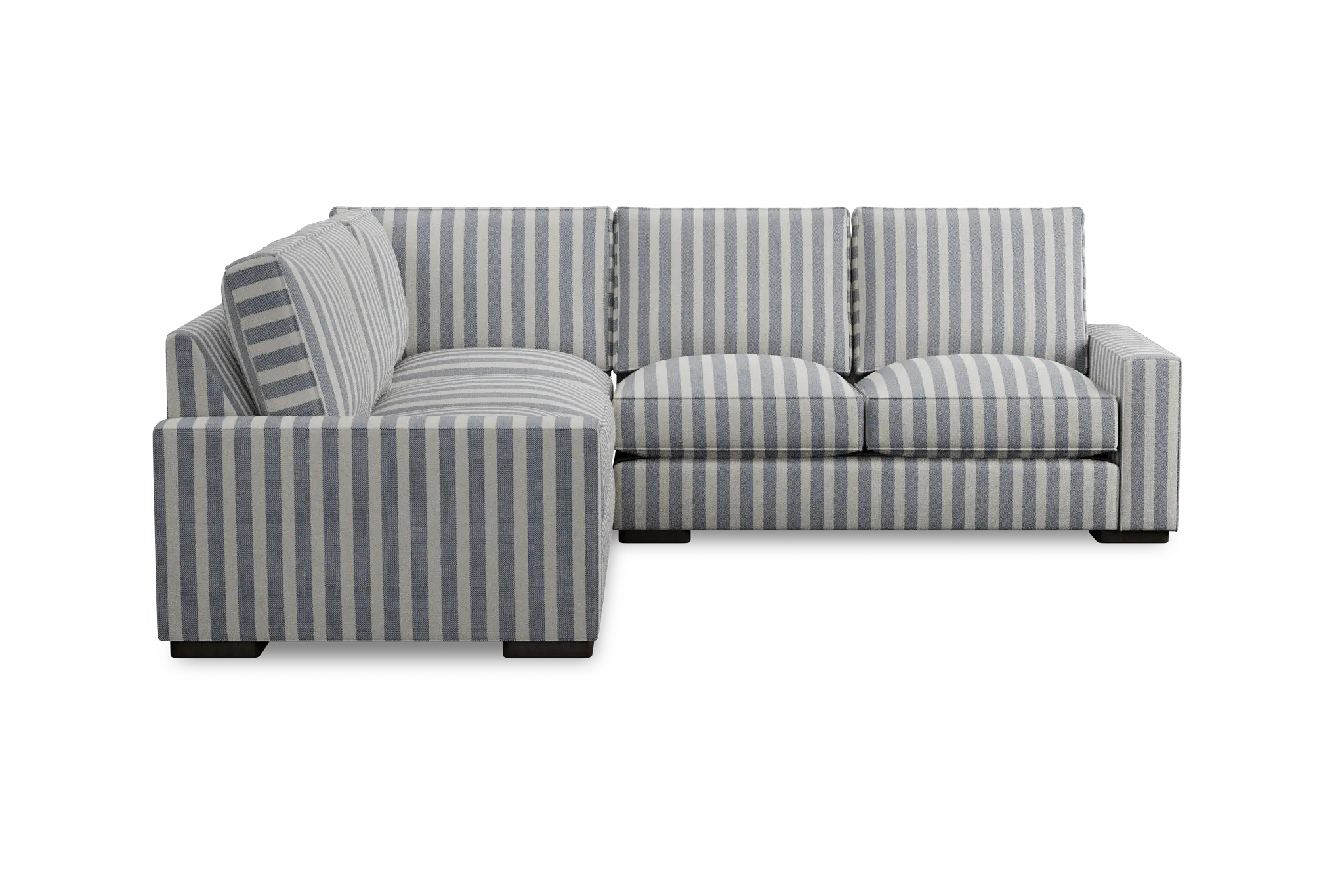 Edgewater Sea Lane Dark Blue Small Two-arm Sectional Edgewater Sea Lane Dark Blue Small Two-arm Sectional