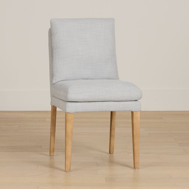 Willow Gray Fabric Upholstered Side Chair